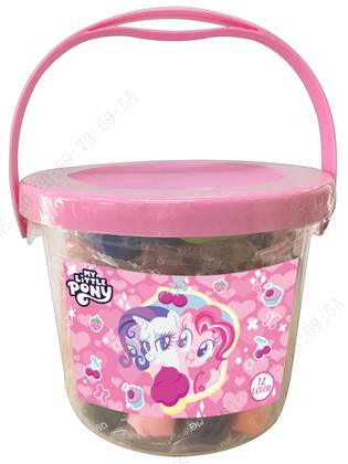 My Little Pony Collection 24-Color Modeling Clay Bucket