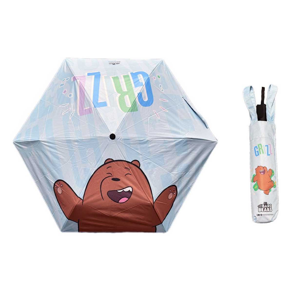 ქოლგა/We Bare Bears Seaside Music Festival Sun Umbrella(Grizz)
