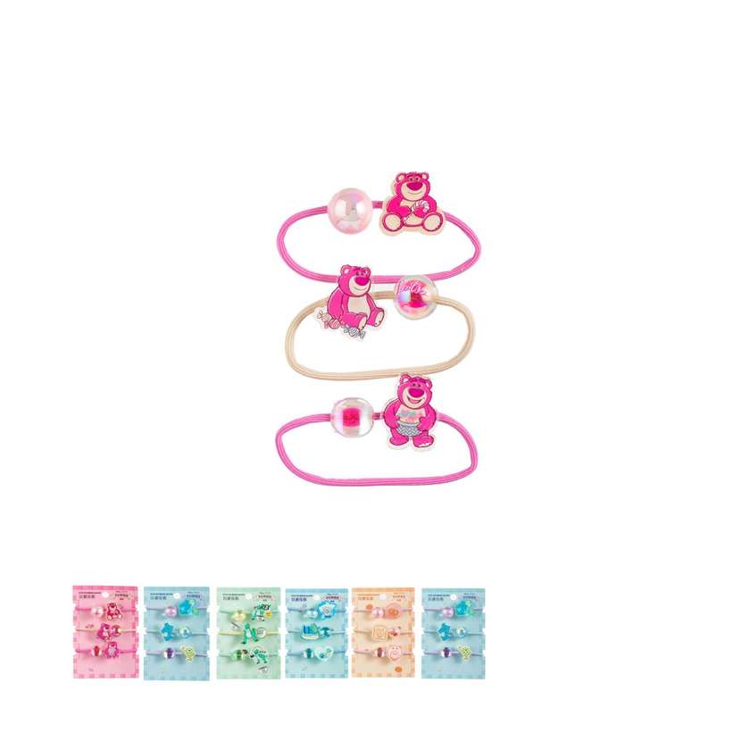 Disney Pixar Food Collection Hair Ties (3 pcs)