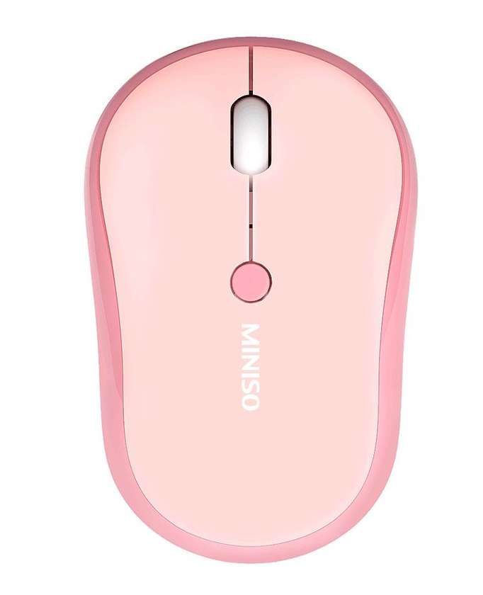 უსადენო მაუსი/Wireless Silent Mouse  Model: M5AG(Pink)