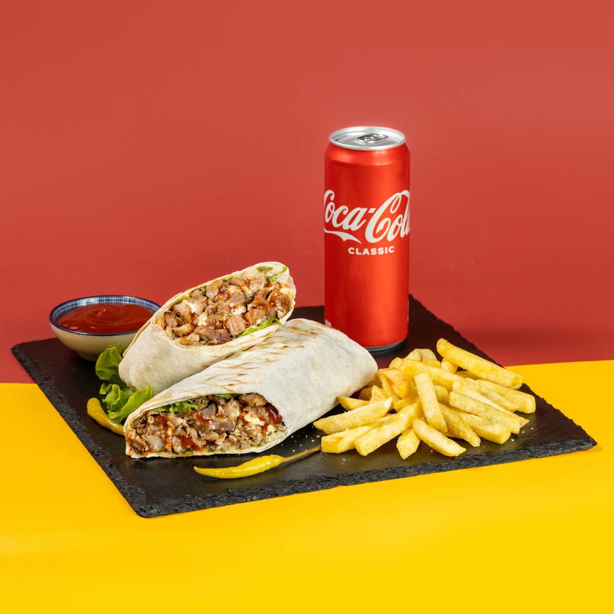 Large Shawarma Combo