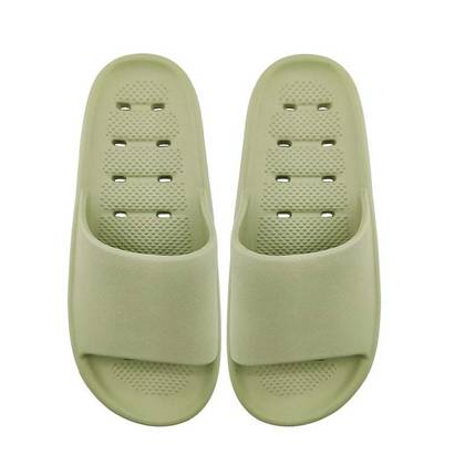 კაცის ჩუსტი (41-42)/Lightweight Mens Bath Slippers (Green,41-42)