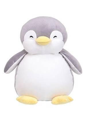 რბილი სათამაშო/Large Penguin Plush Toy (Grey)