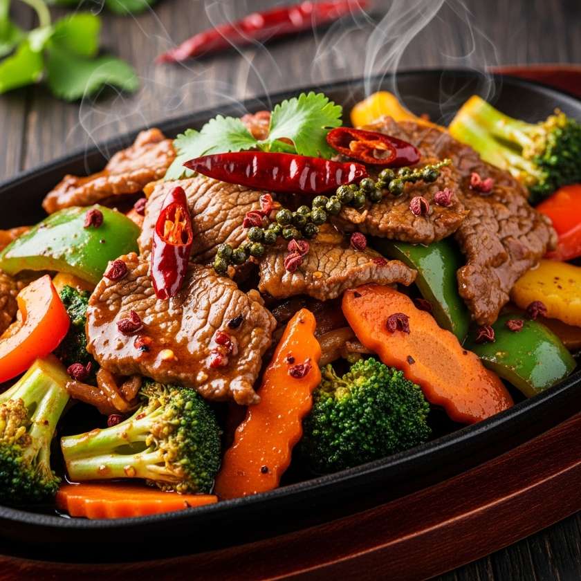 29. Hovězí Po Sečuánsku