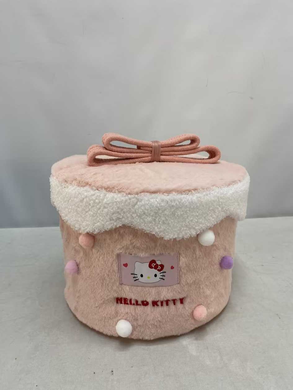 სათავსო ყუთი/Hello Kitty Cloth Storage Bucket