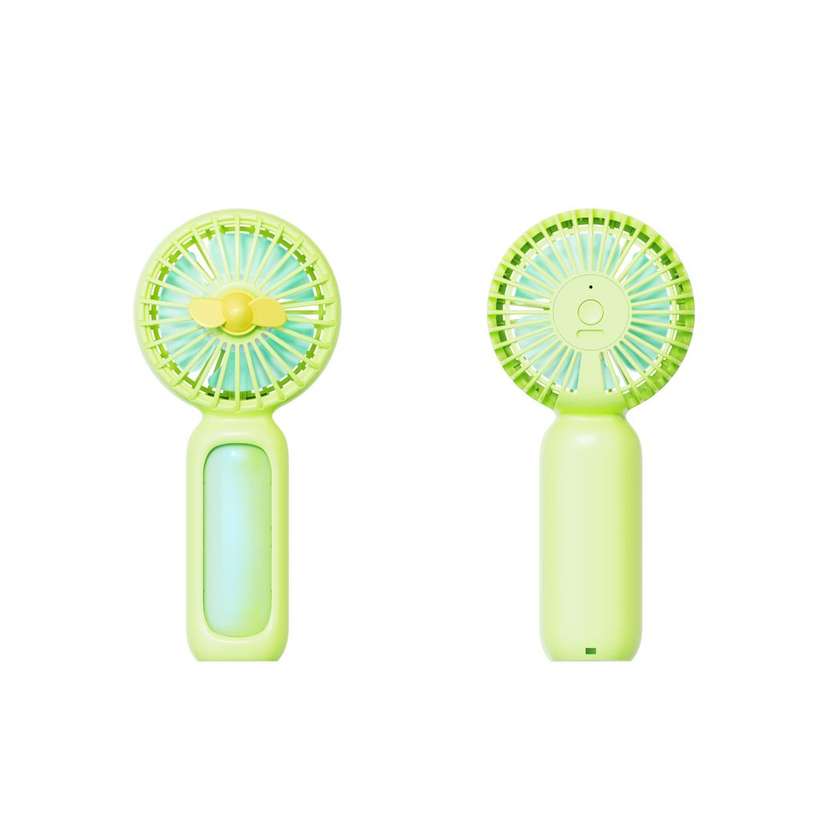 Colorful Handheld Fan (Green)