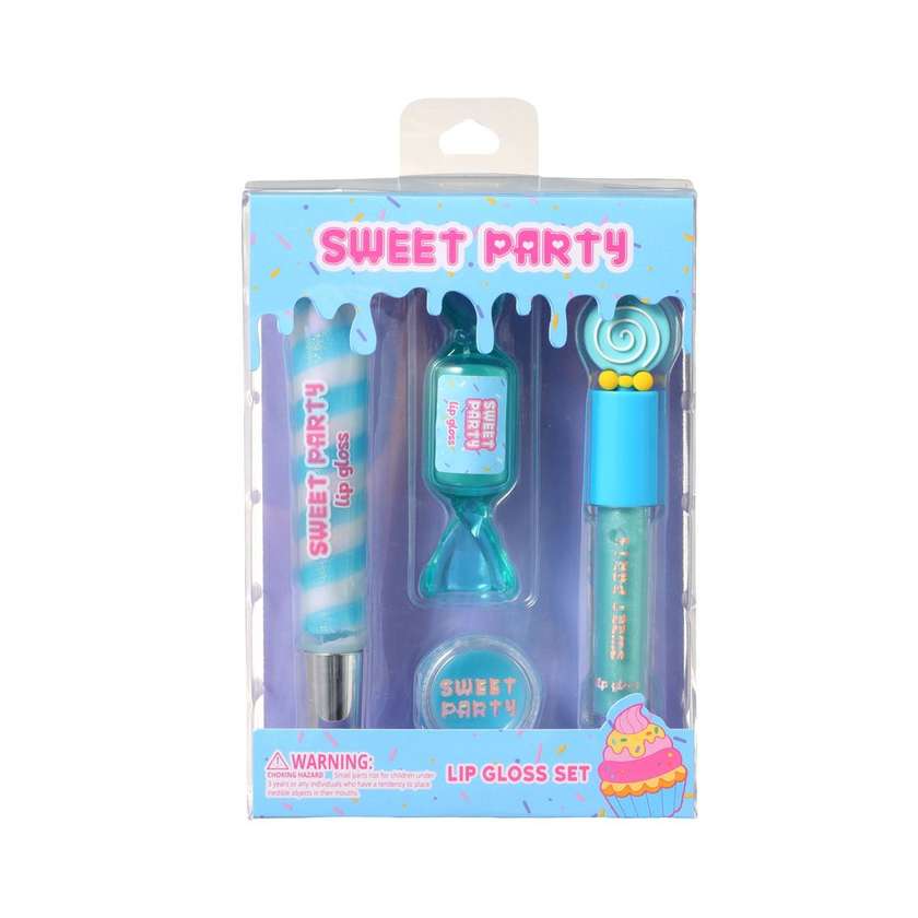 Dessert Theme Series Candy Design Lip Set(Blue)