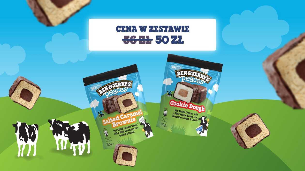 Zestaw 2 opakowań BEN&JERRY'S PEACES