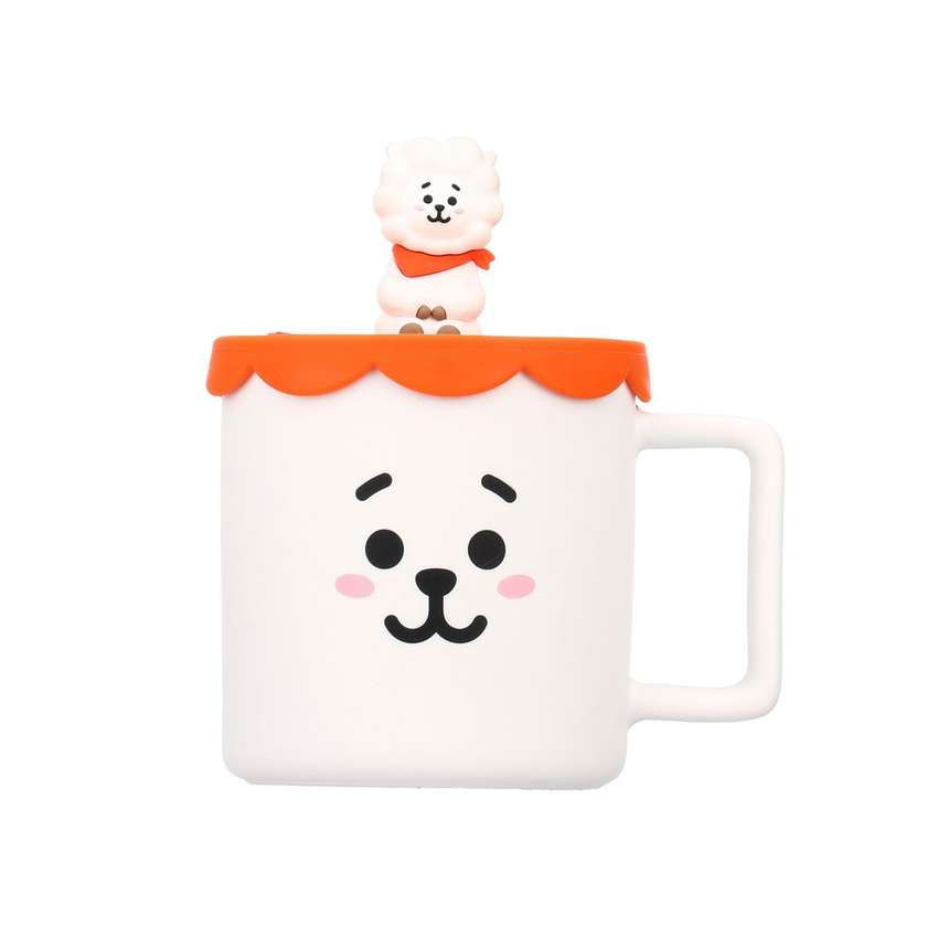 BT21 Collection Ceramic Cup with Silicone Lid (425mL)(RJ)