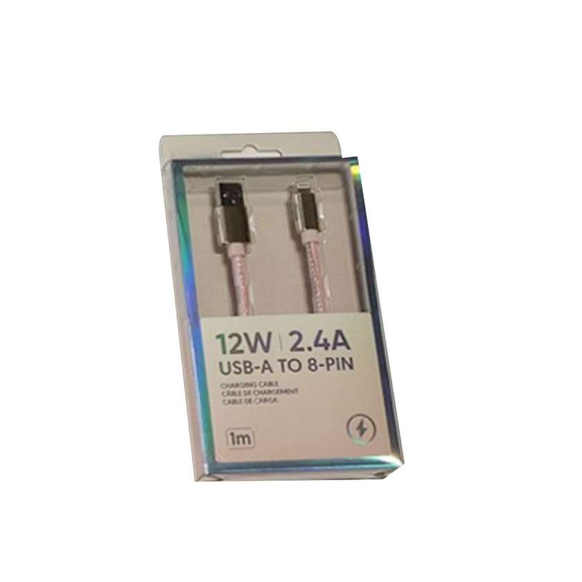 USB სადენი/8-PIN Cable(Gradient Pink)