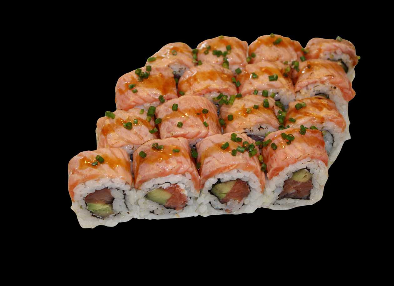 Salmon Braseada Roll 16pcs