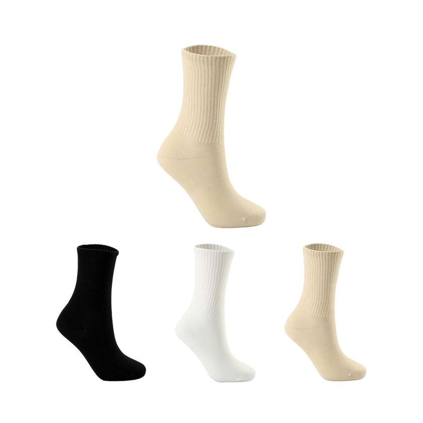 ქალის წინდა/Womens Colorful Crew Socks 2 Pairs(Basic Color)