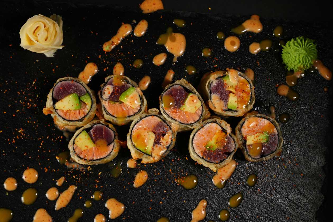 ROLL TUNCZYK  ŁOSOŚ TEMPURA