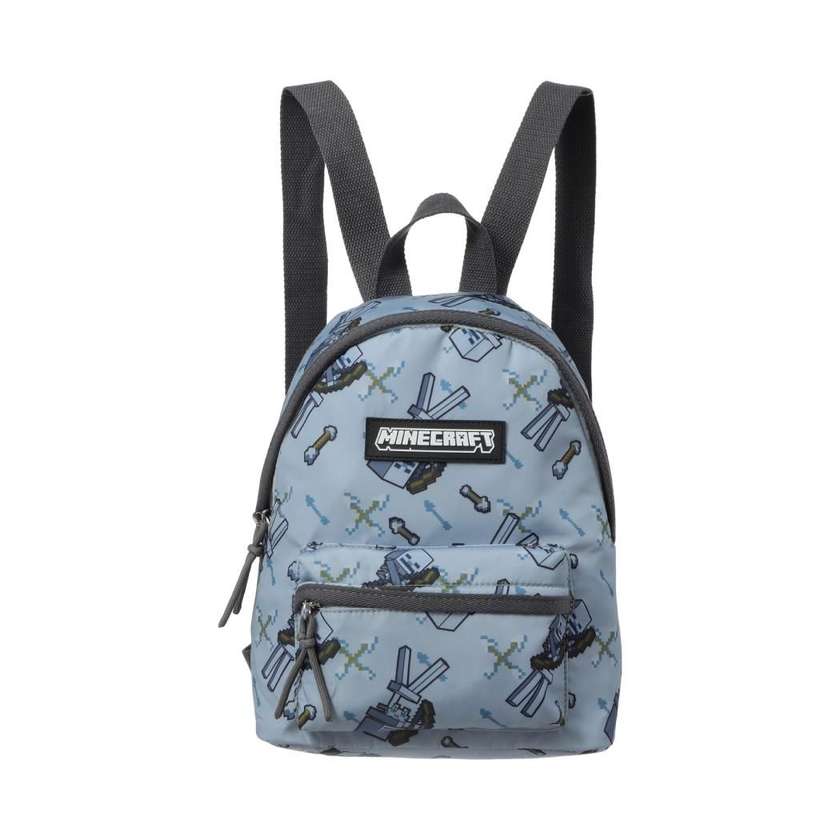 ზურგჩანთა/Minecraft Kids Backpack(Gray)