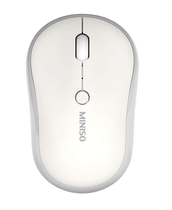 უსადენო მაუსი/Wireless Silent Mouse  Model: M5AG(White)