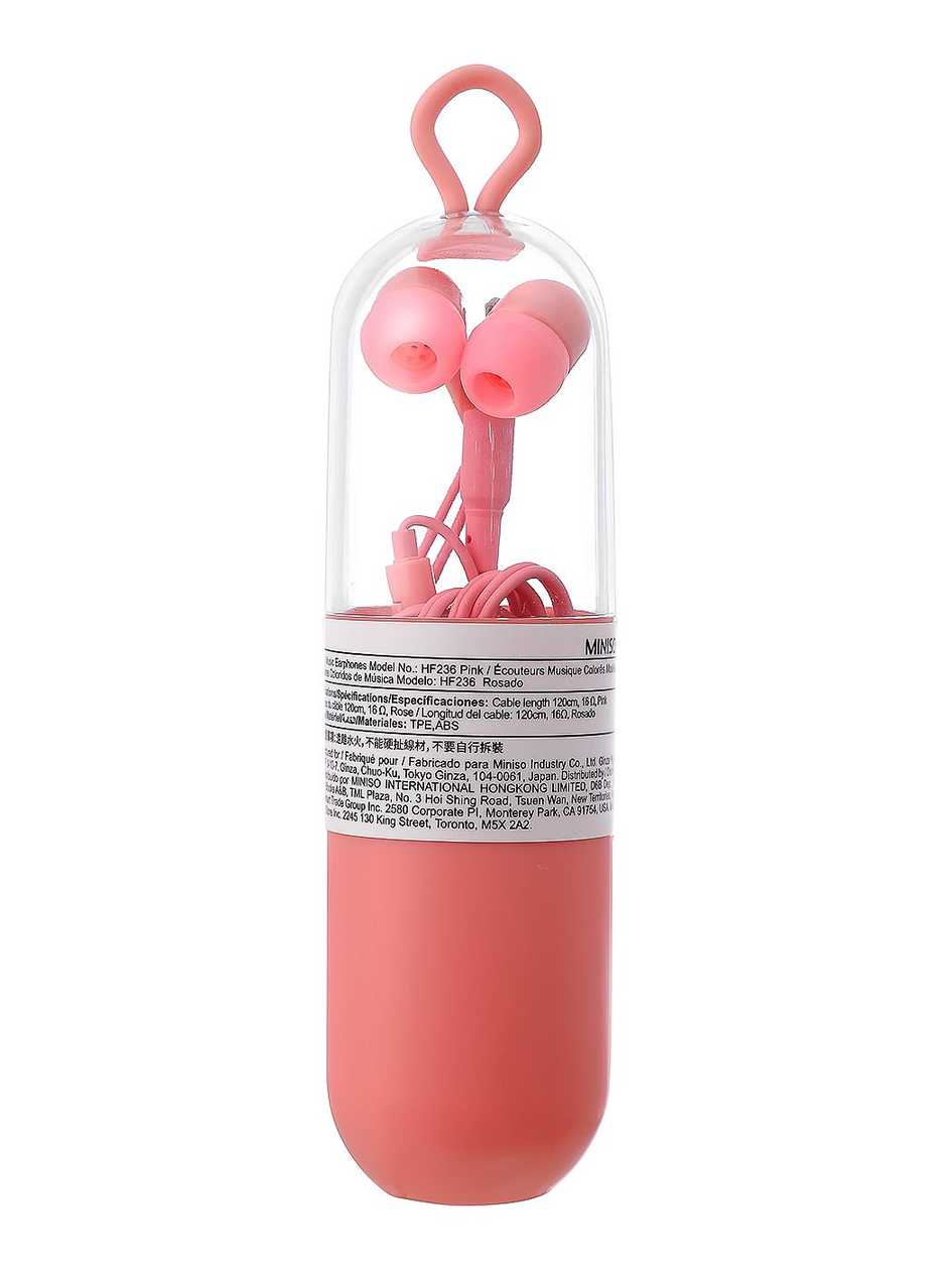 Colorful Music Earphone Model No.:HF236 Pink