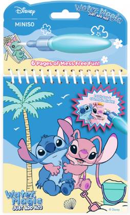 Disney Stitch Collection Water Color Painting
