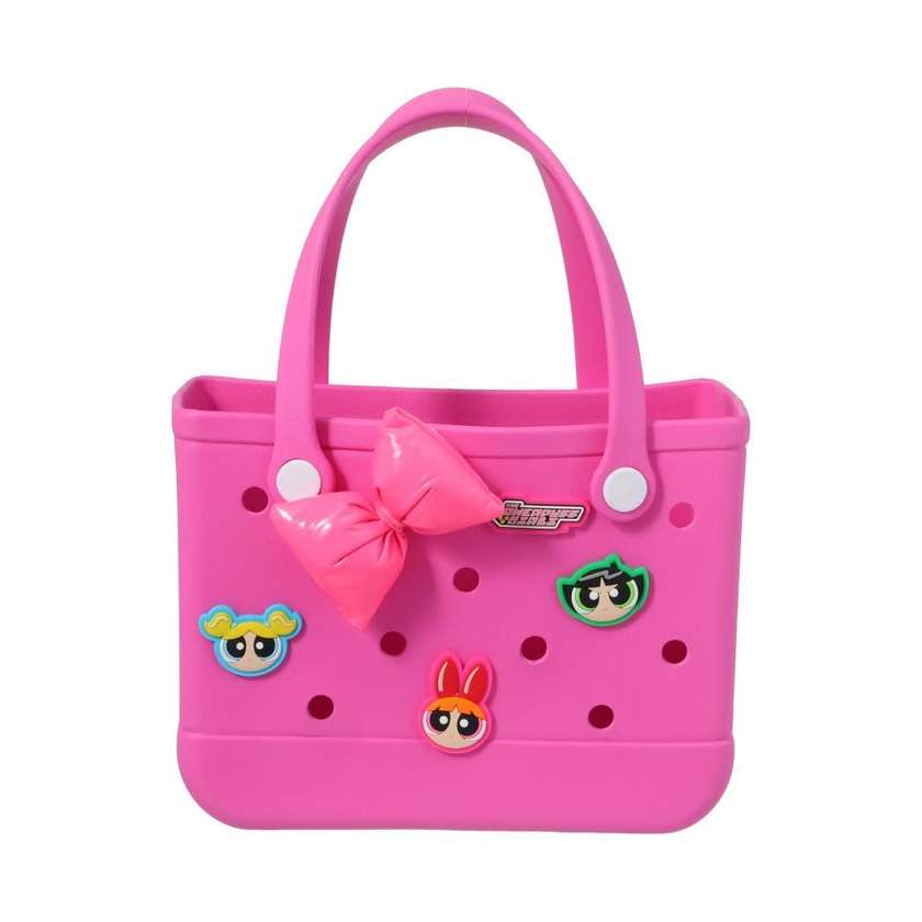 The Powerpuff Girls Collection Holes Handheld Bag(Pink)