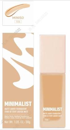Minimalist Matte Liquid Foundation(106)