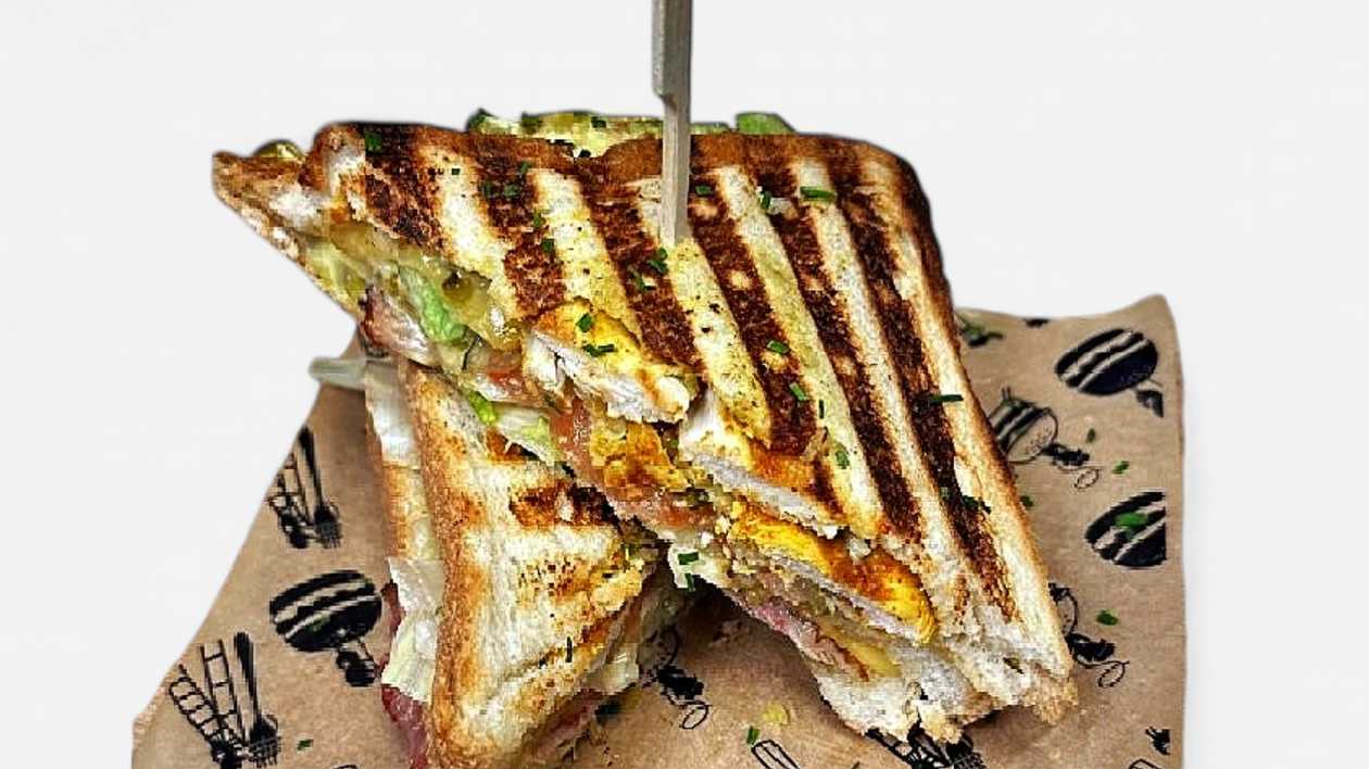 Grilled Meat Sandwich