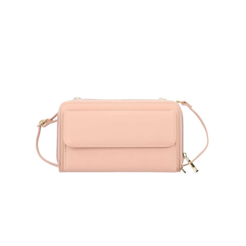 ჩანთა/Touchscreen Crossbody Phone Bag (Pink)