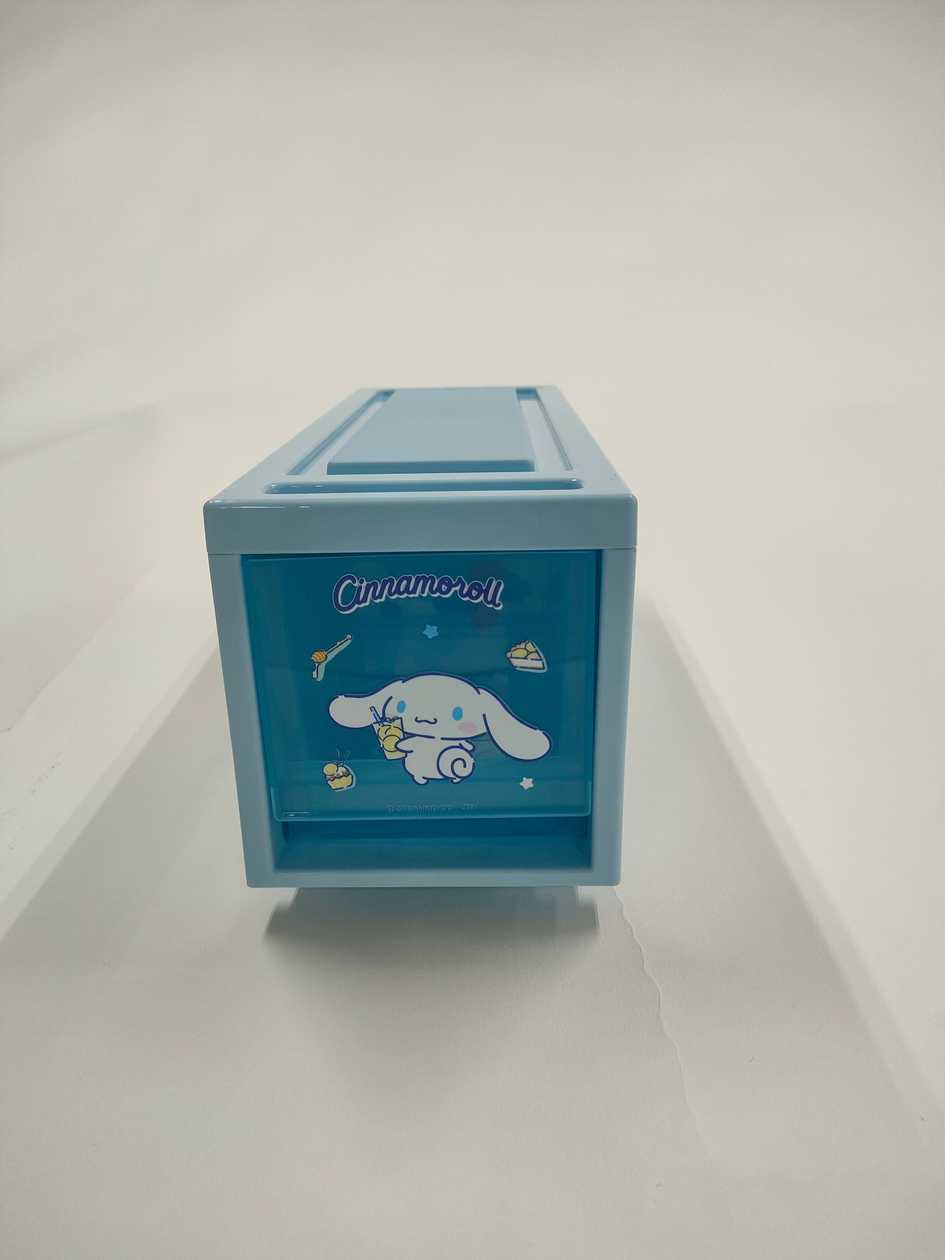 სათავსო ყუთი/Sanrio characters Stackable Drawer with Dividers (Cinnamoroll)