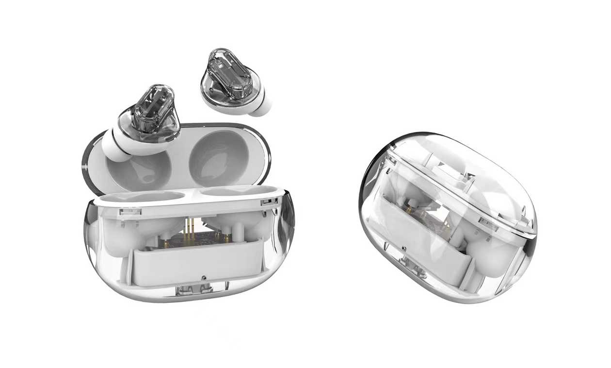 უსადენო ყურსასმენი/Ice Brick Series TWS Earphones Model: S650(White)