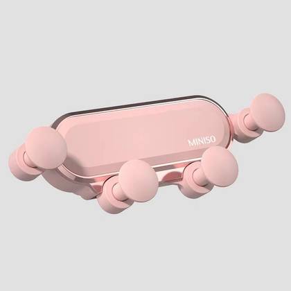მობილურის დამჭერი მანქანისთვის/Macaron Gravity Phone Holder for Car (Pink)