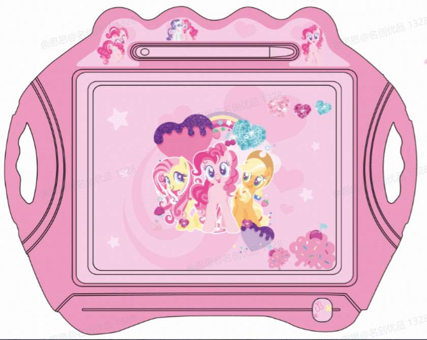 My Little Pony Collection Magnetic Drawing Board (B)