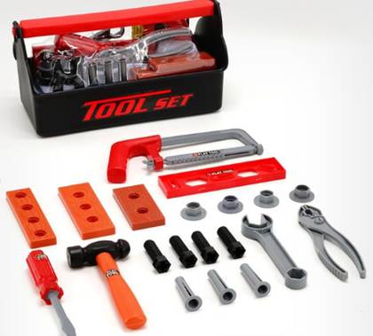 სათამაშო ნაკრები/Red Tool Box (A)
