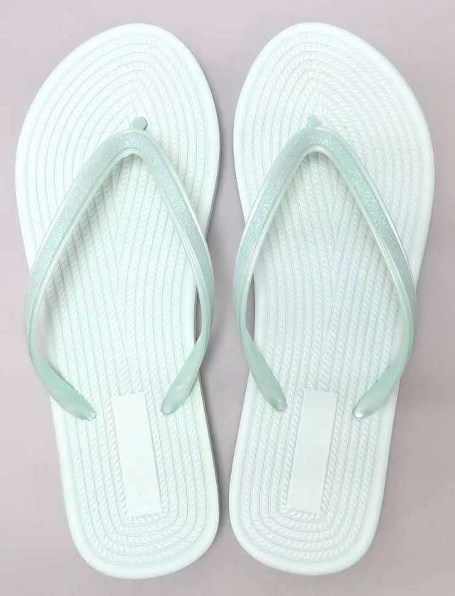 ქალის ჩუსტი (35-36)/Wonderful Summer Series Womens Flip-Flops (Green,35-36)