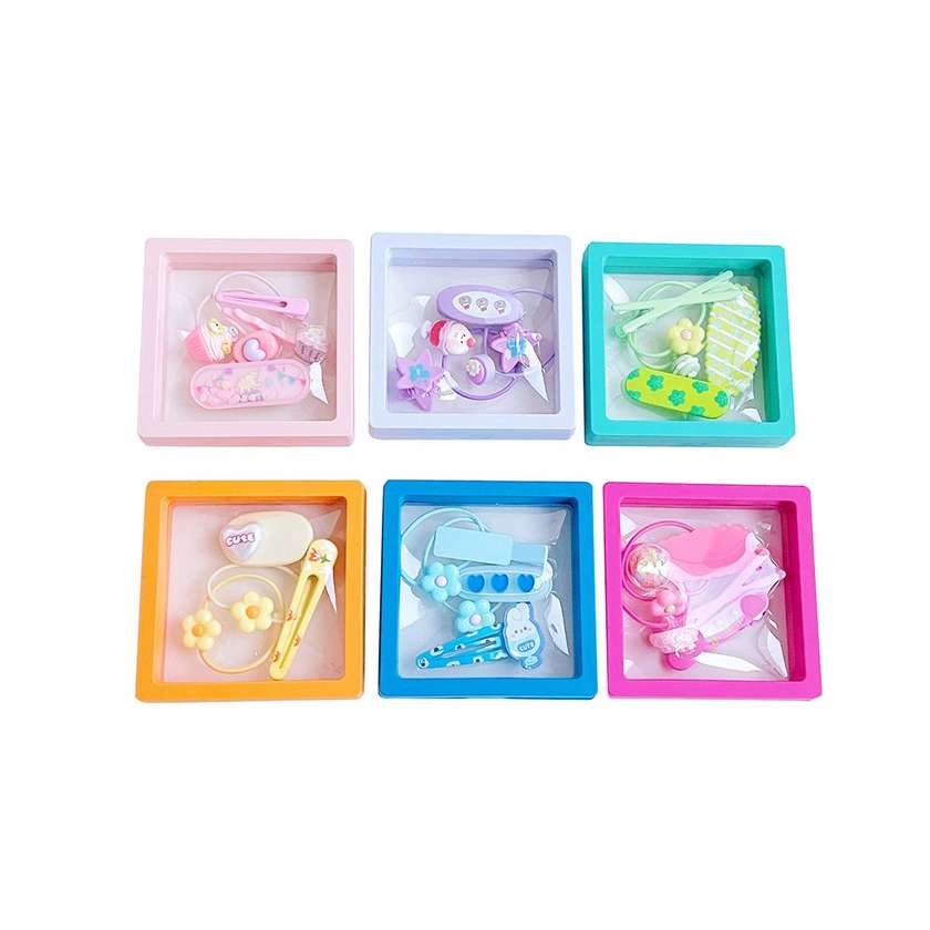 თმის სამაგრი/Flower Hair Accessories Set (5 pcs)