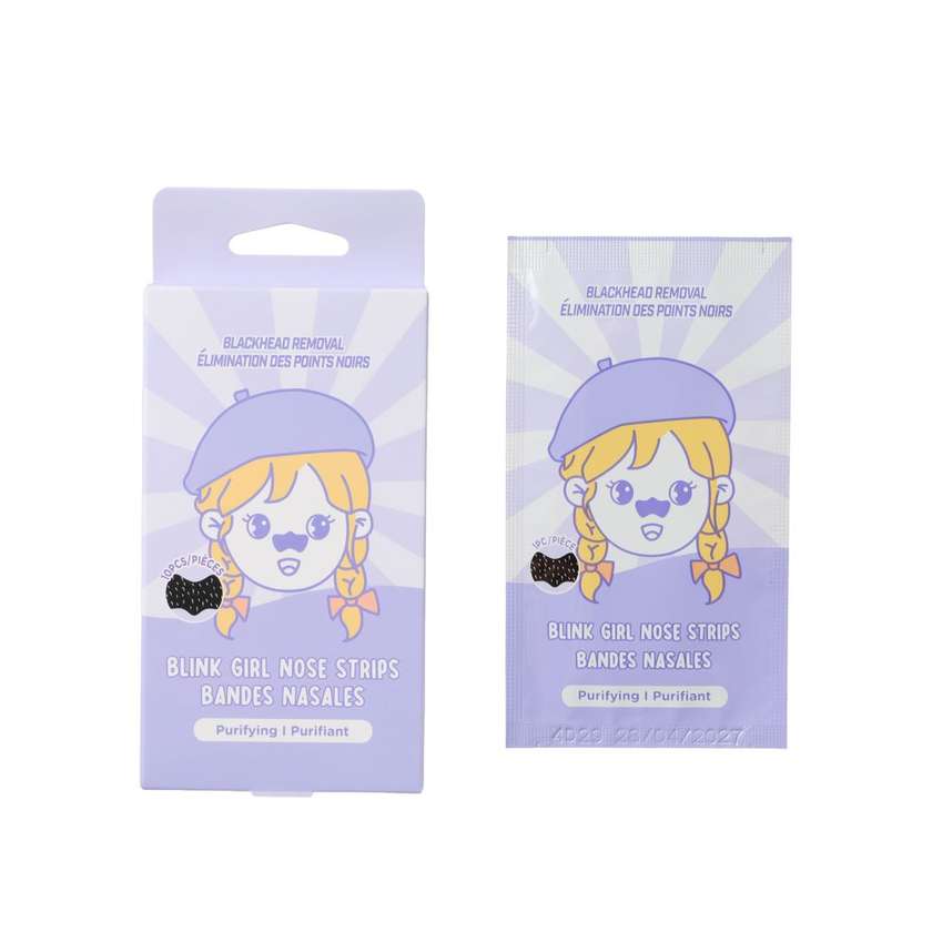 შავი წერტილების მოსაშორებელი/Blink Girl Nose Strips (Purifying)
