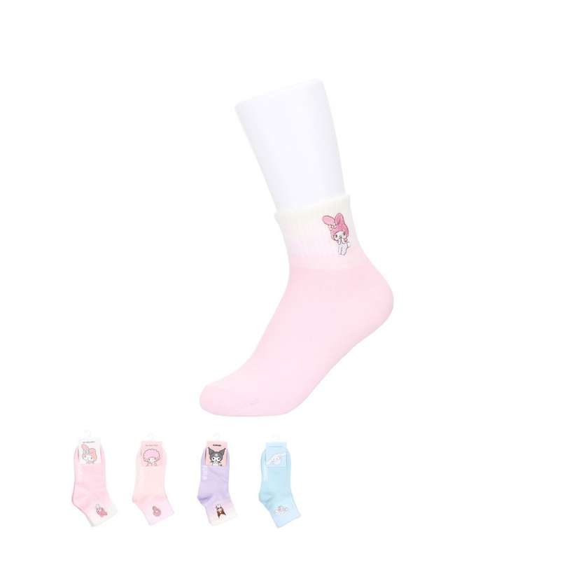 Sanrio characters Gradient Color Socks