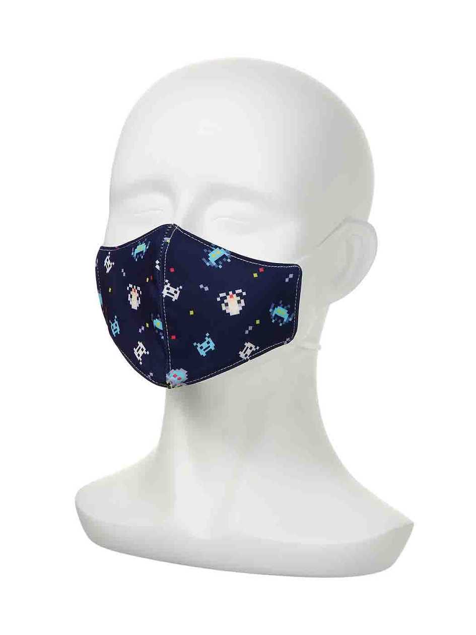 საბავშვო პირბადე/Zoo Series Printed Face Mask for Kids (Universe)