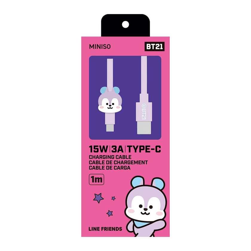 C ტიპის სადენი/BT21 Collection Type-C Fast Charging Cable (MANG)