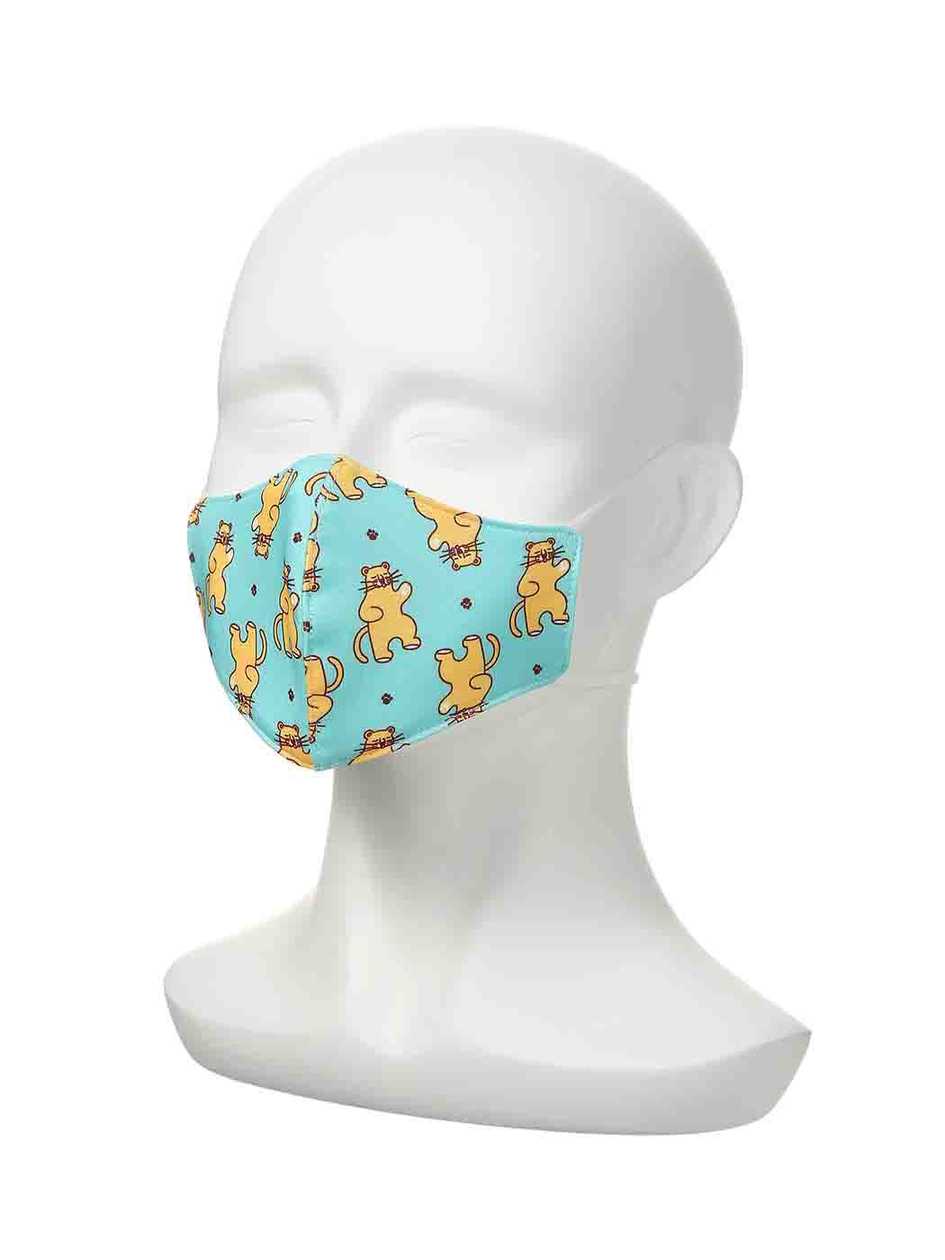 საბავშვო პირბადე/Zoo Series Printed Face Mask for Kids (Tiger)