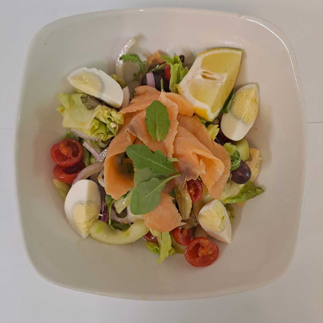 Smoked Salmon Salad