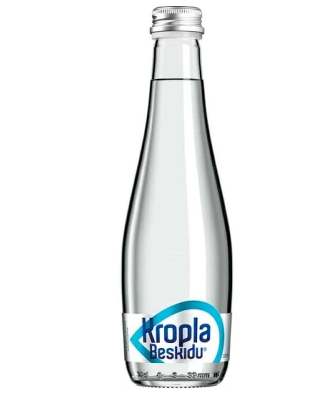 WODA KROPLA NIEGAZ