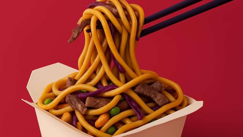 Handmade Noodles with beef