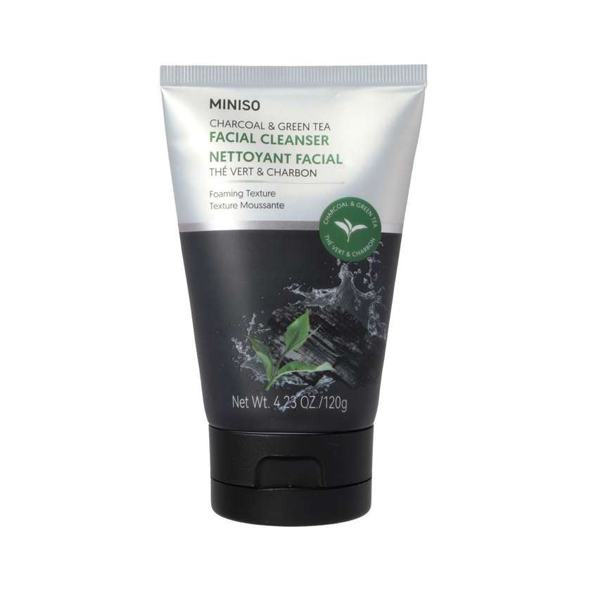 სახის გამწმენდი/Charcoal & Green Tea Facial Cleanser