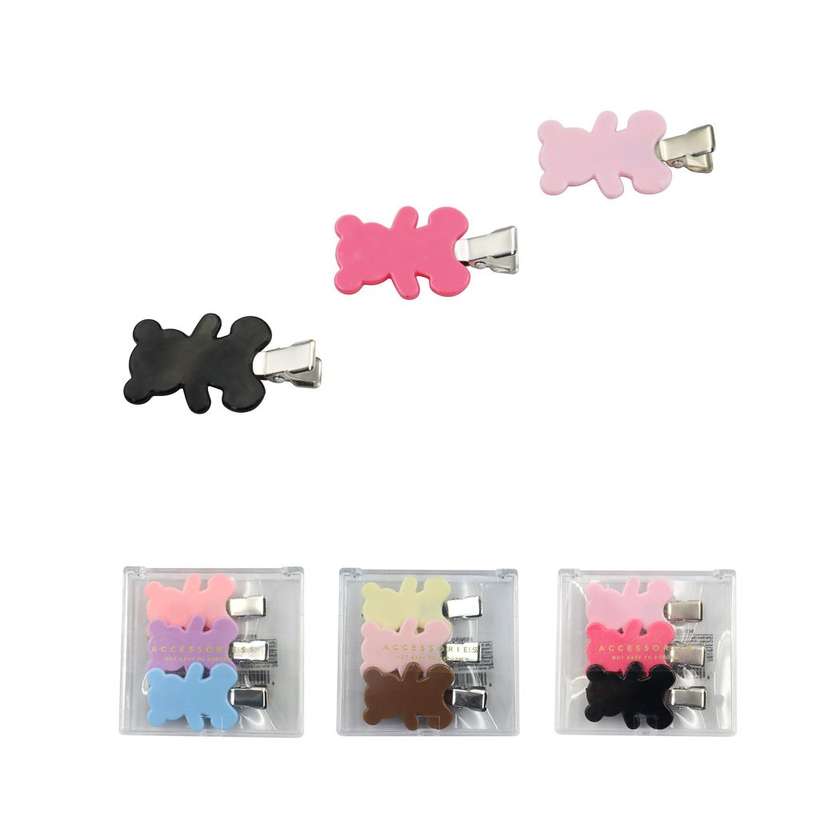 თმის სამაგრი/Little Bear Hair Clips (3 pcs)