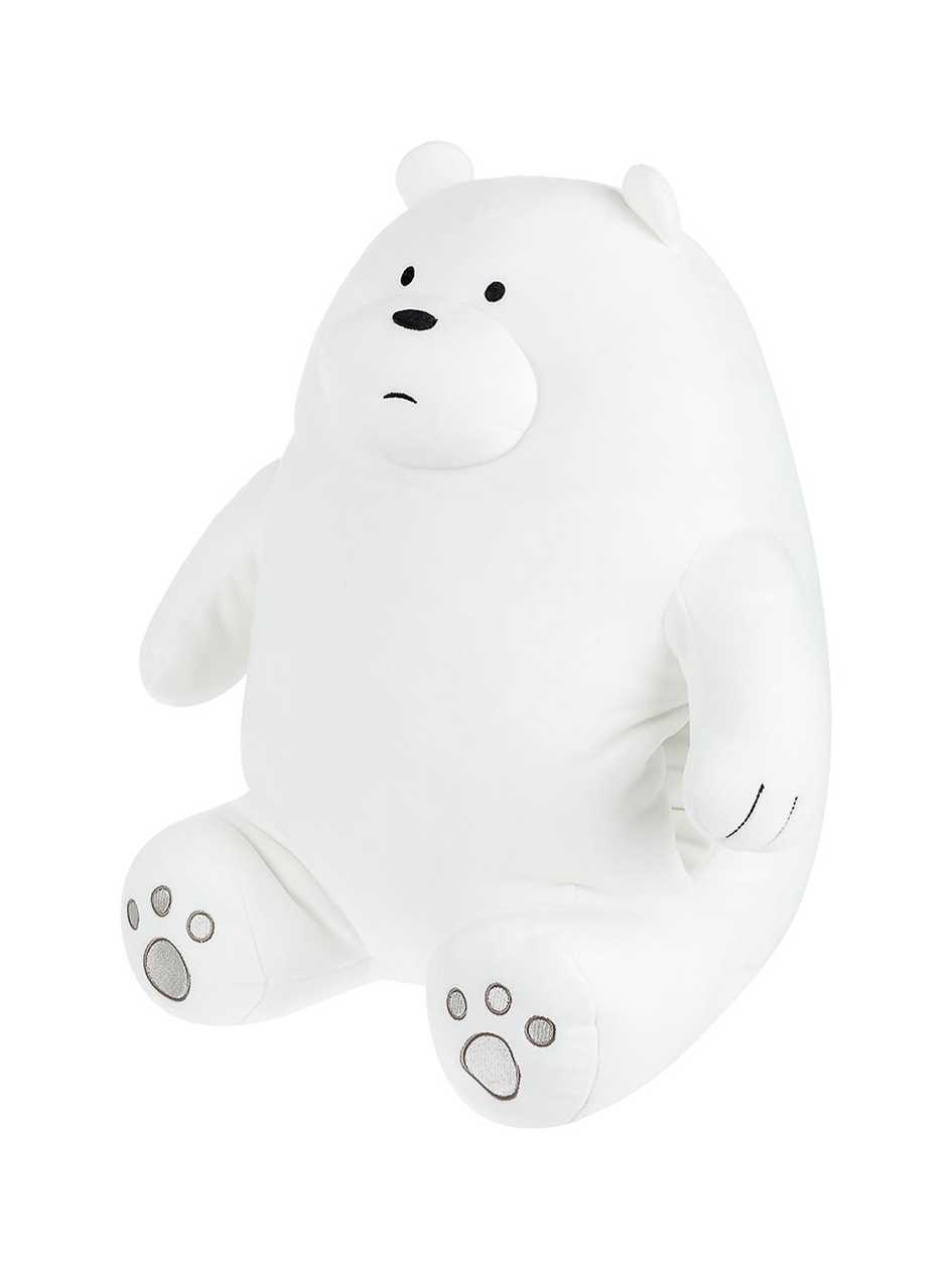 რბილი სათამაშო (თეთრი დათვი)/We Bare Bears Cushion-Ice Bear