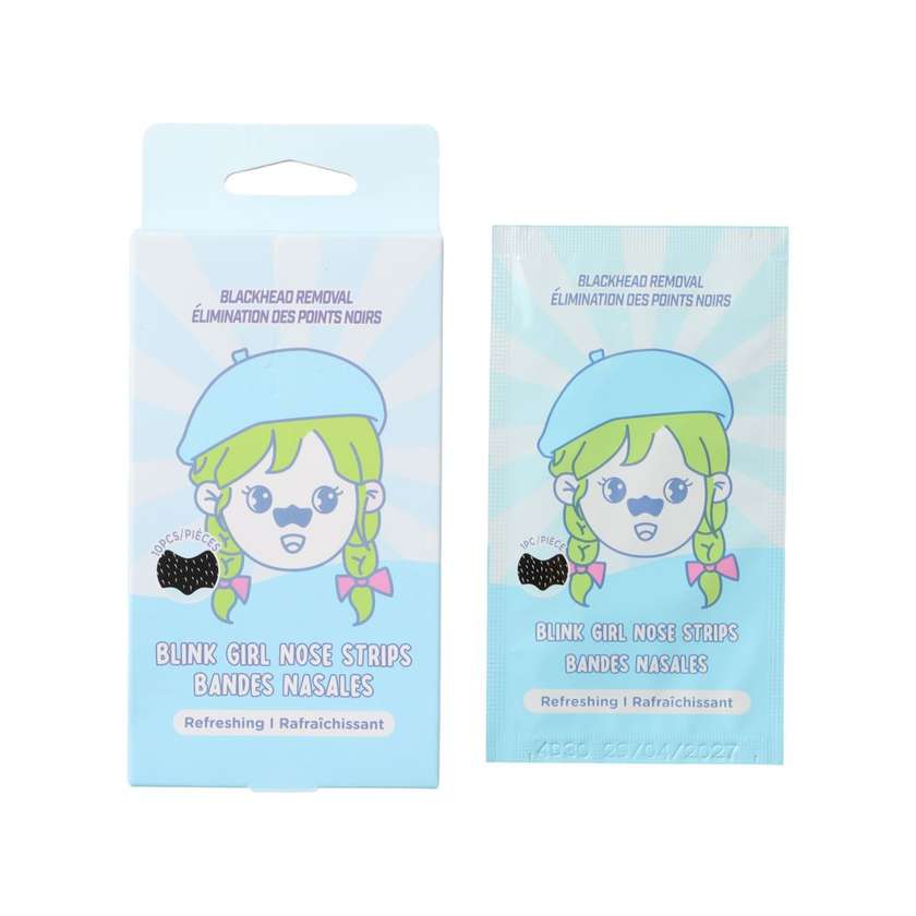 შავი წერტილების მოსაშორებელი/Blink Girl Nose Strips (Refreshing)
