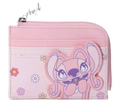 ხურდის საფულე/Disney Stitch Dinner Party Collection Coin Purse (Pink)