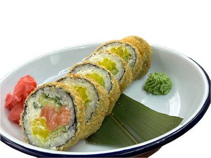 TEMPURA ROLL Z  ŁOSOSIEM