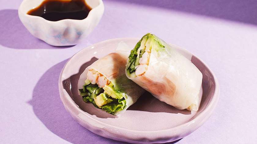 Shrimps springroll