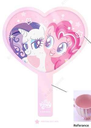 My Little Pony Collection Heart-Shaped Handheld Mirror