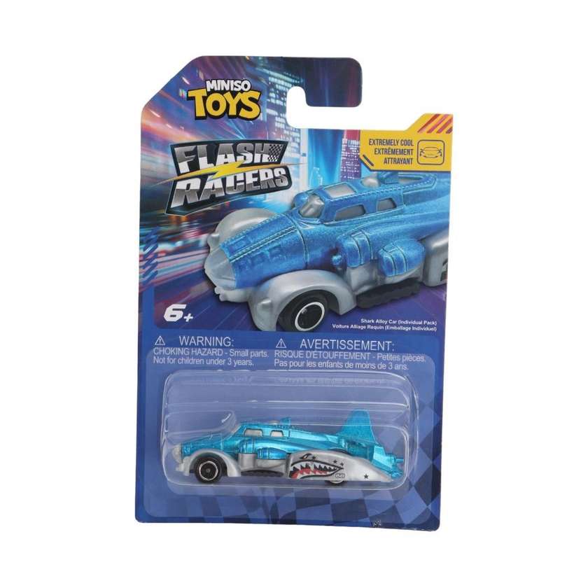 სათამაშო მანქანა/Shark Alloy Car (Blue) (Individual Pack)