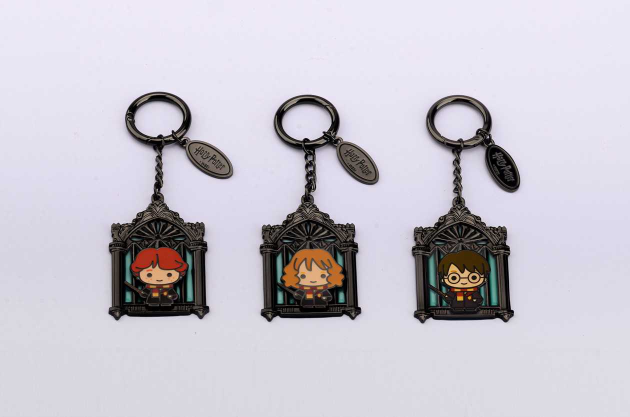 ბრელოკი/Harry Potter Double-Layer Metal Keychain